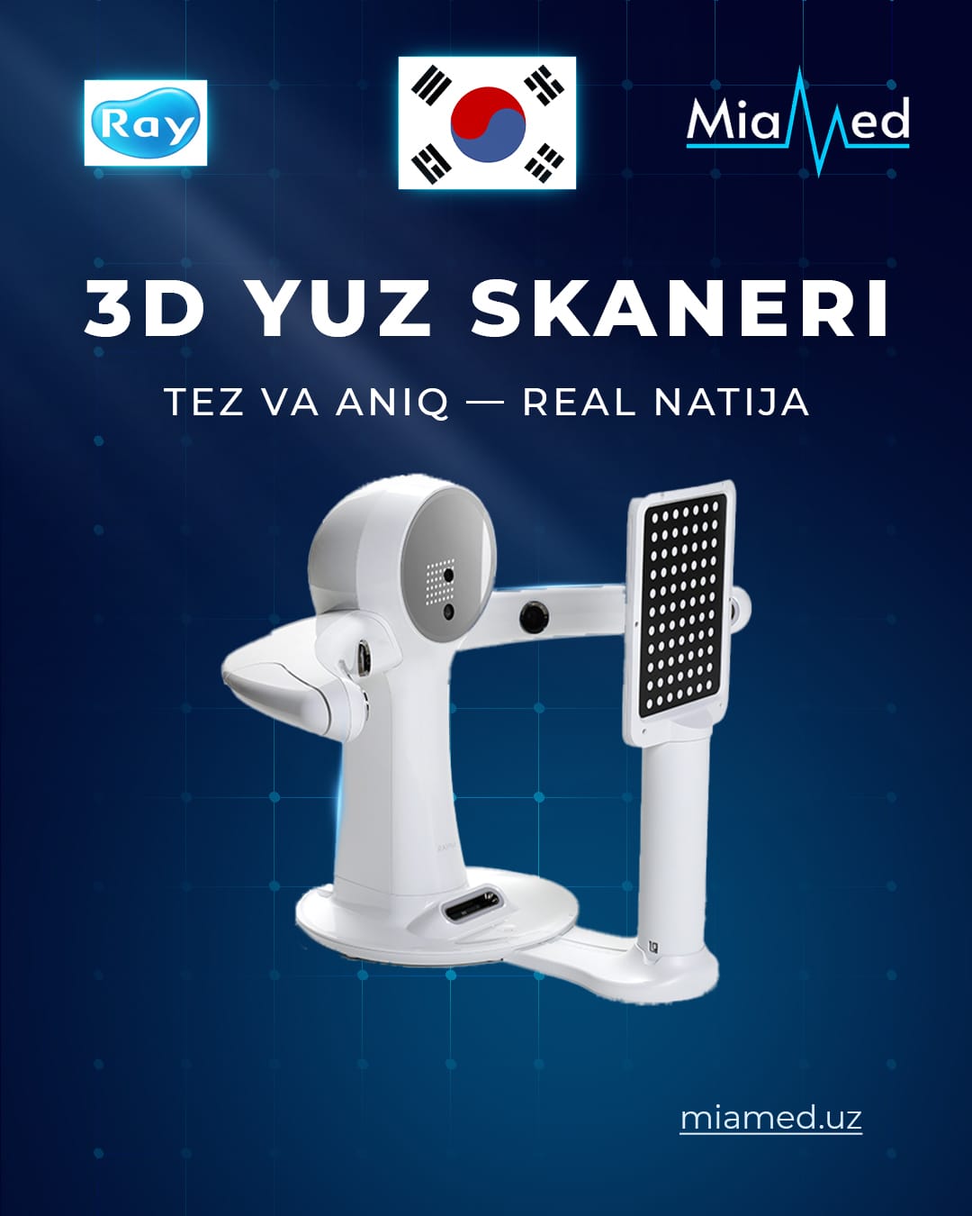 3D сканер лица / Внутриротовой сканер